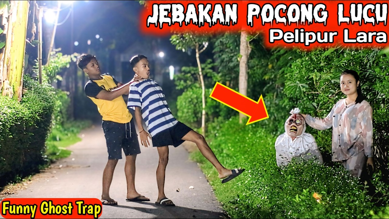 Jebakan Pocong Pelipur Lara || Paling Lucu dan Kocak || Funny Ghost Prank Indonesia