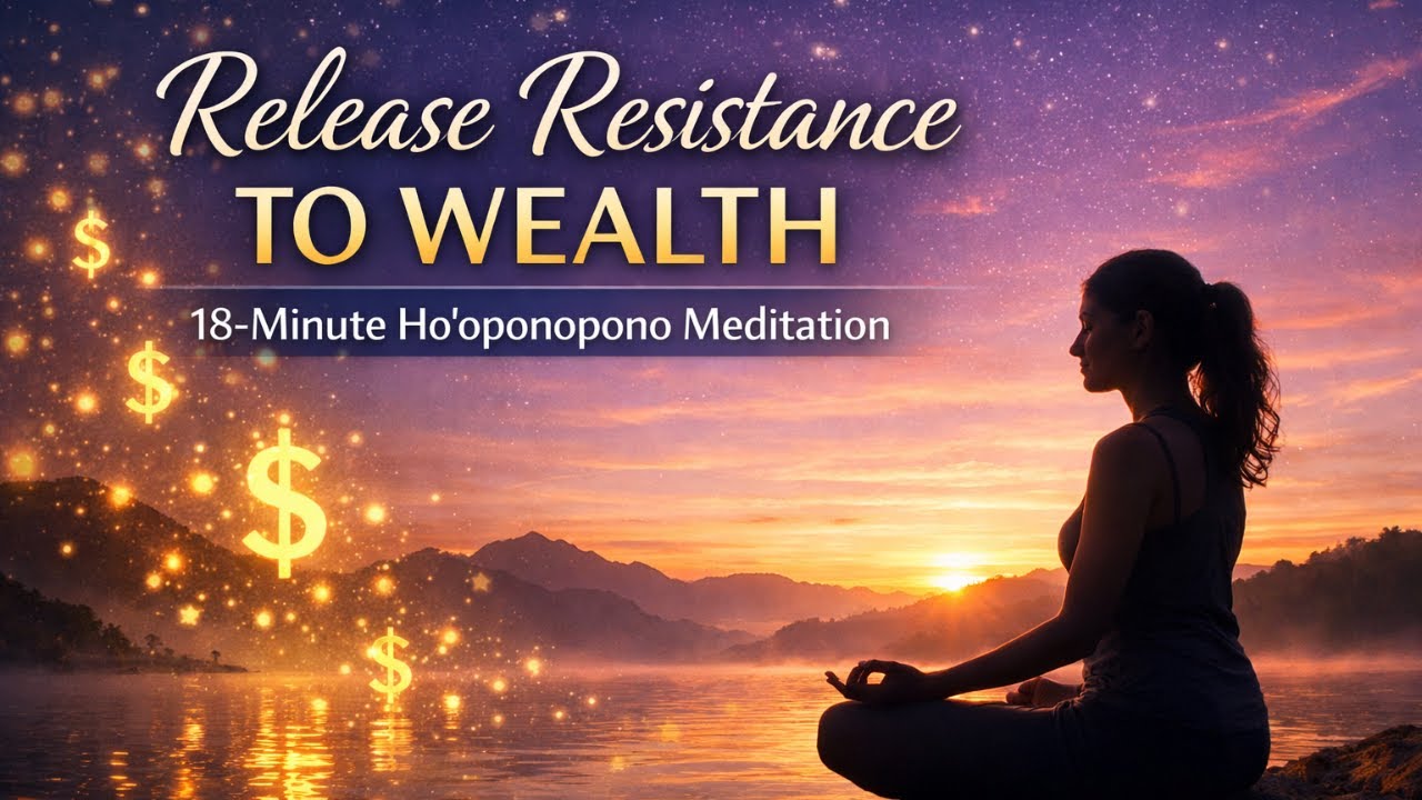 Release Resistance for Wealth | 18 Minute Ho'oponopono Clearing Meditation