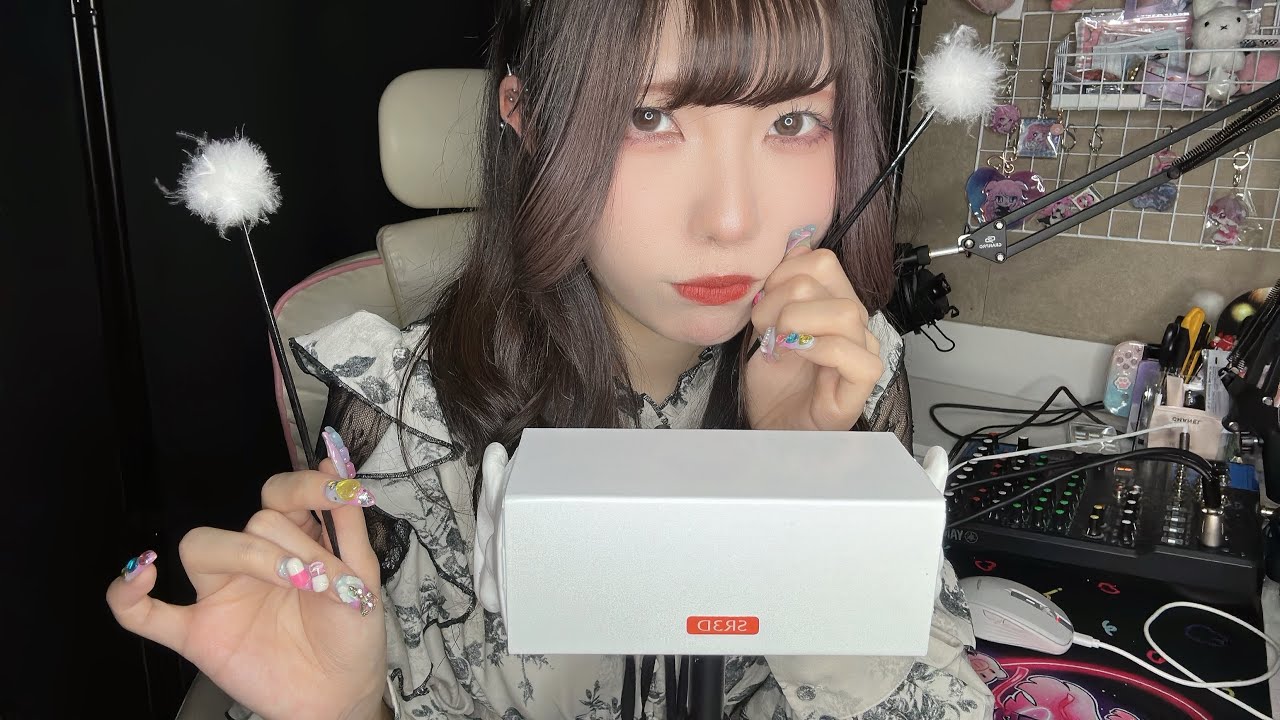 ASMR ガリガリ高速雑耳かき【竹耳かき、耳介、爪、梵天、etc…】