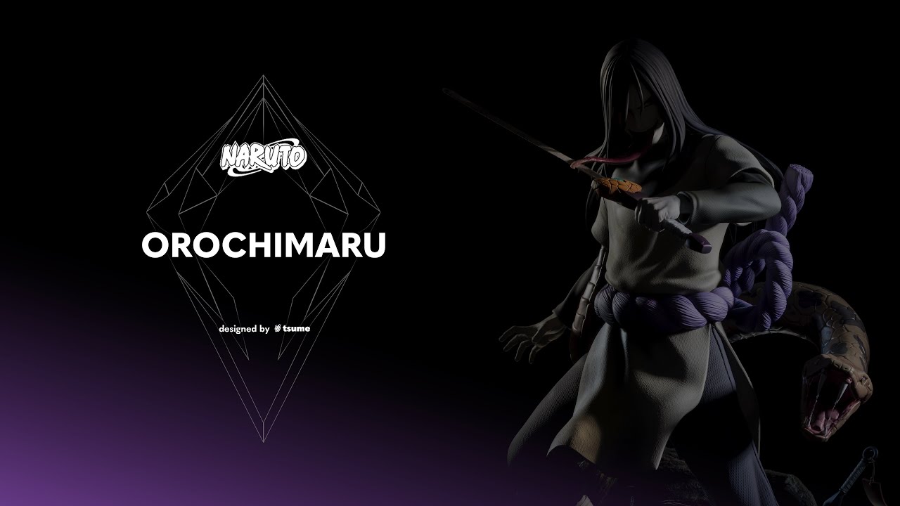 OROCHIMARU BIJUtsu - Crossed Destinies Collection: Step-by-step Assembly Guide 