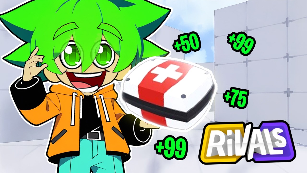 MEDKIT DAJE DRUGIE ŻYCIE w ROBLOX RIVALS 💊🔫