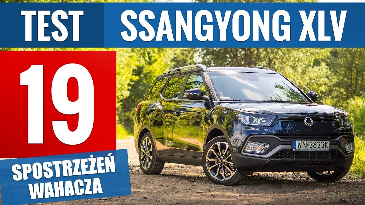 SsangYong XLV Quartz E-XGI 160 (2018) - TEST PL