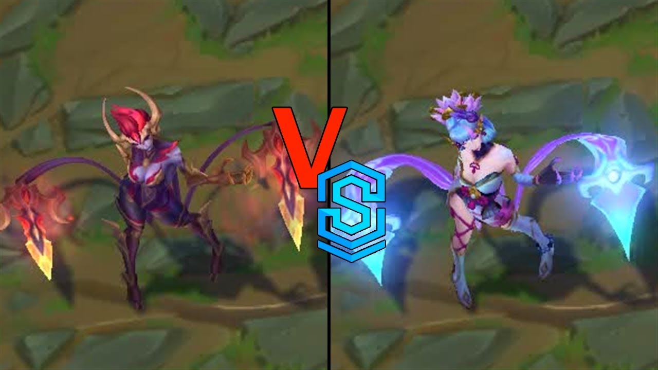 Nightbringer Evelynn VS Spirit Blossom Evelynn