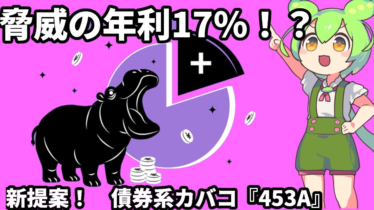 453A「プラスインカム米国債20年超」―&ldquo;横ヨコ相場&rdquo;で利回り狙い？債券&times;カバコの新提案を徹底チェック