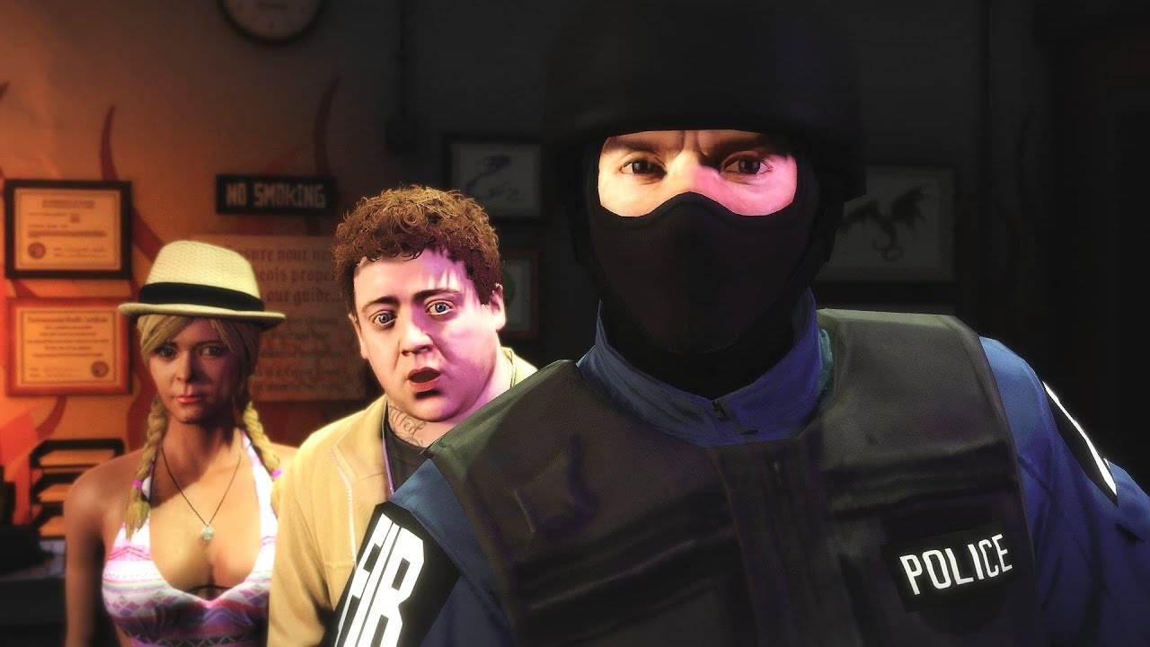 Миссия GTA 5 - Полиция Майкла и его семья
