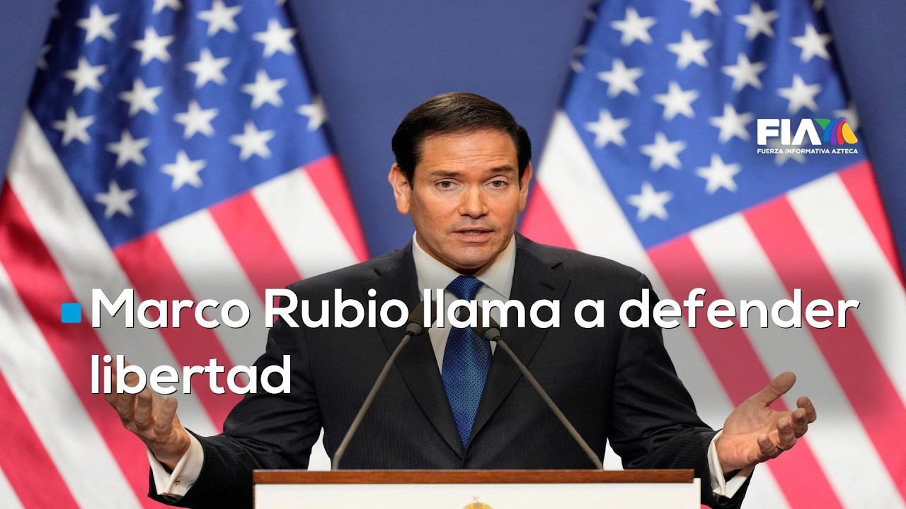 Marco Rubio advierte desde Múnich sobre amenazas ideológicas a Occidente