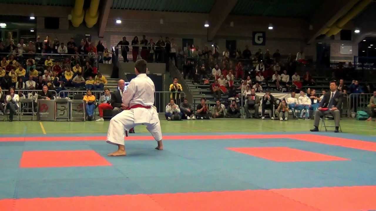 Karate1 PL, Frankfurt/Hanau 2012 - Kata male FINAL - DIAZ vs. VALDESI