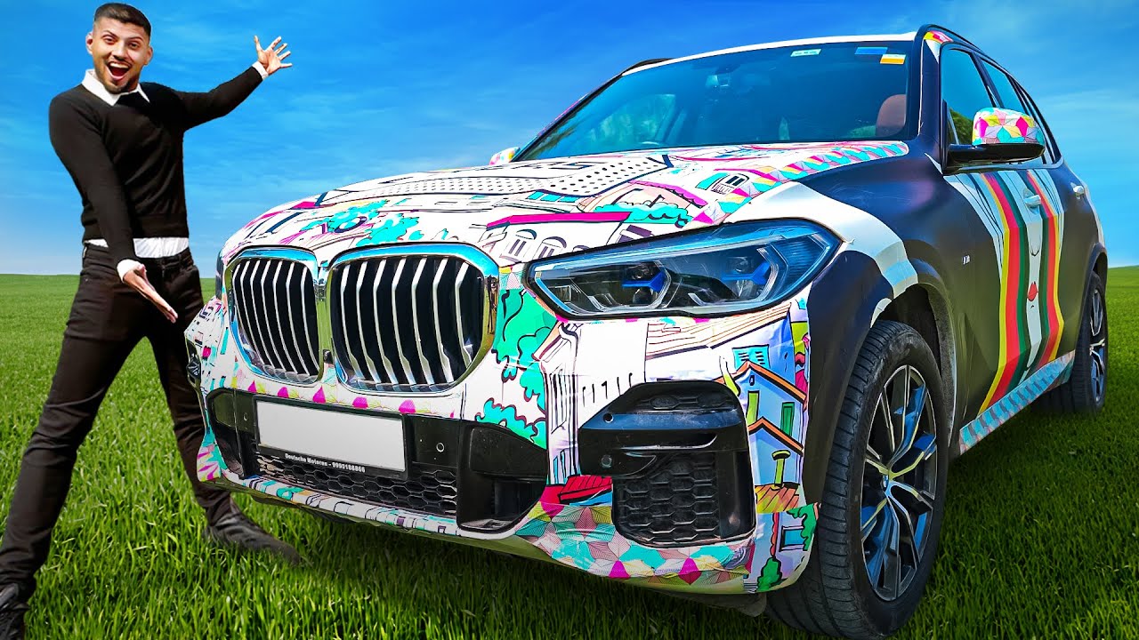 I Covered my BMW with Layers Skin !