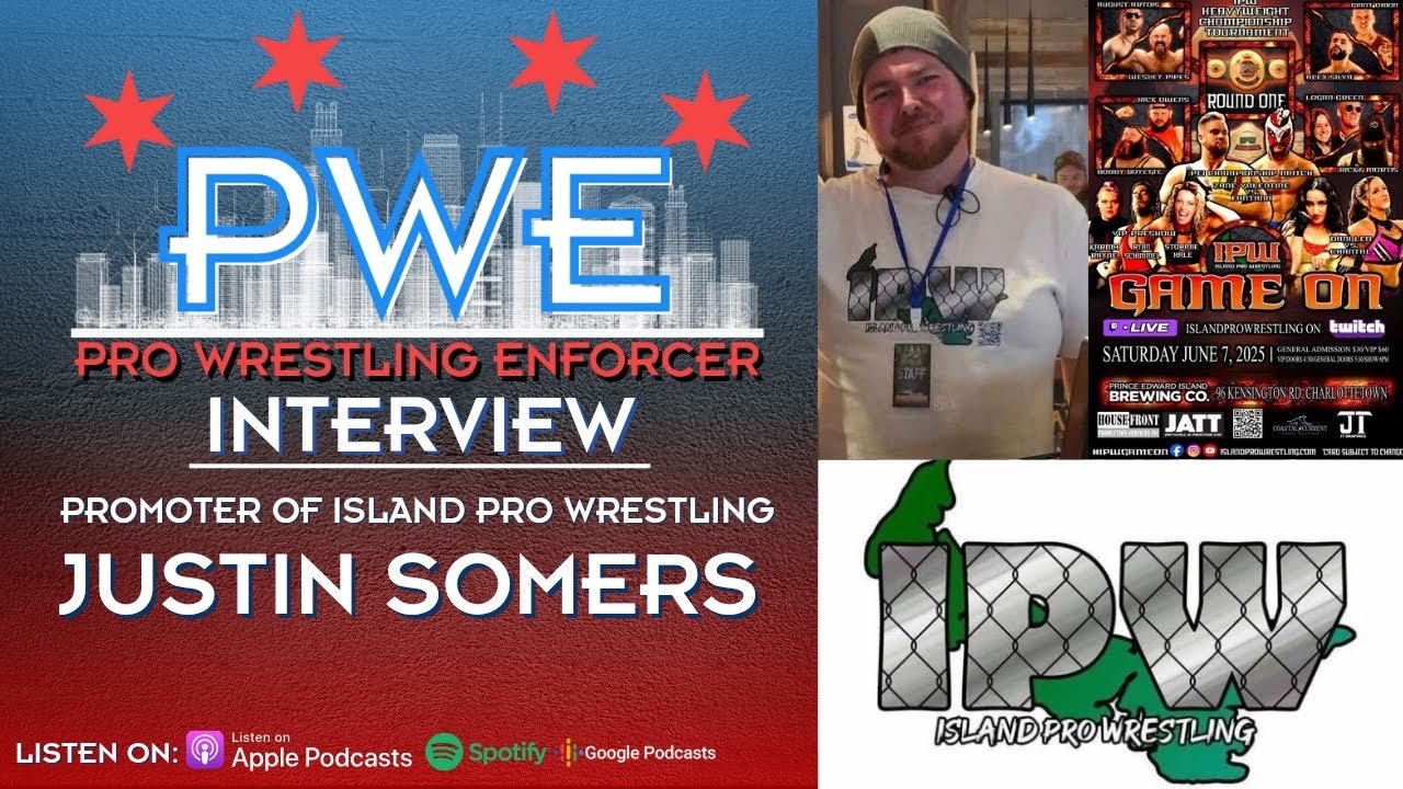 Island Pro Wrestling Promoter and Co-Owner Justin Somers on event “GAME-ON”