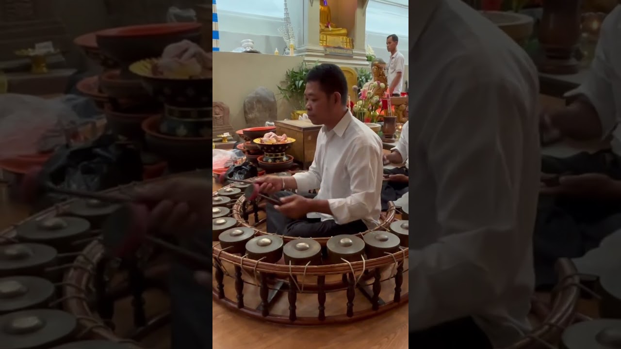 Cambodian classical musician performs traditional music#culture #classicalmusic#khmertraditional