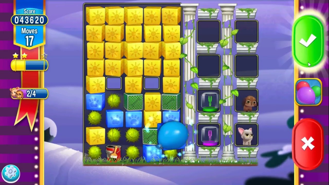 Pet Rescue Saga Level 6062 - NO BOOSTERS | SKILLGAMING ✔️