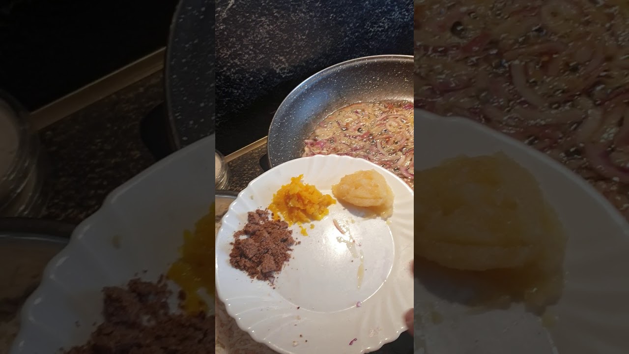 Baka bhaat ( gebakken rijst )