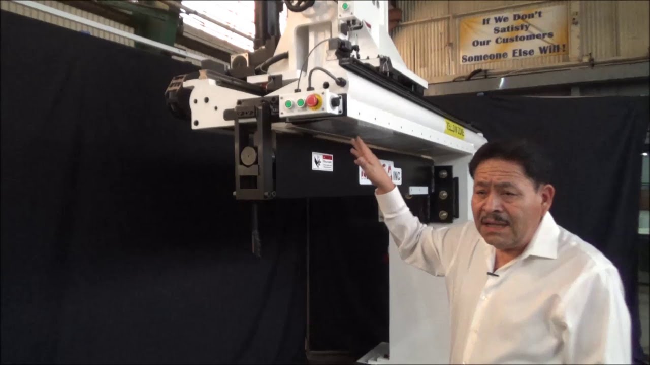 Automatic Clamping Gantry Roll Planisher - MITUSA Inc.