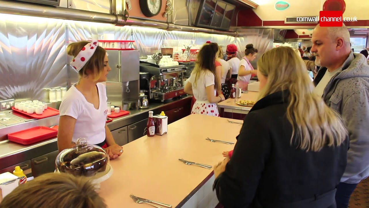 American Vintage Diner Opens in Bugle St Austell Cornwall Today