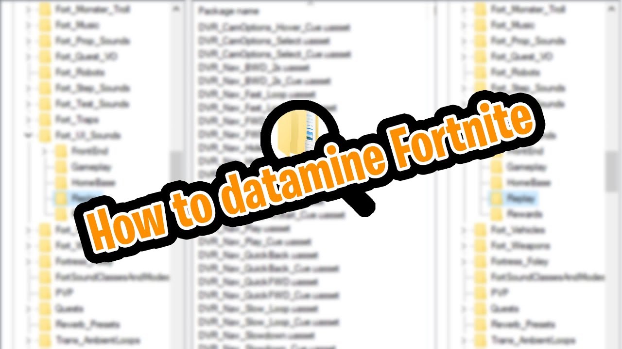 How to datamine skins