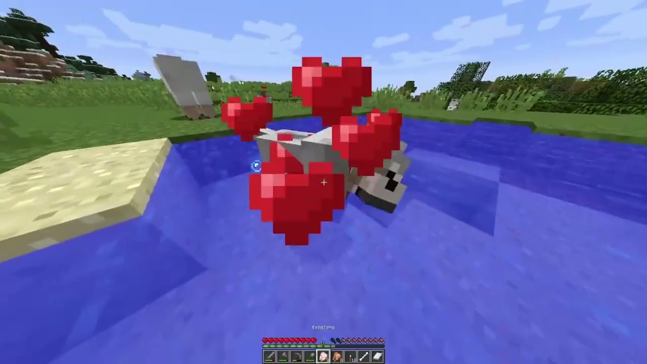 10 days of 10 minutes in Minecraft! New pet and finally got some iron! Day 4