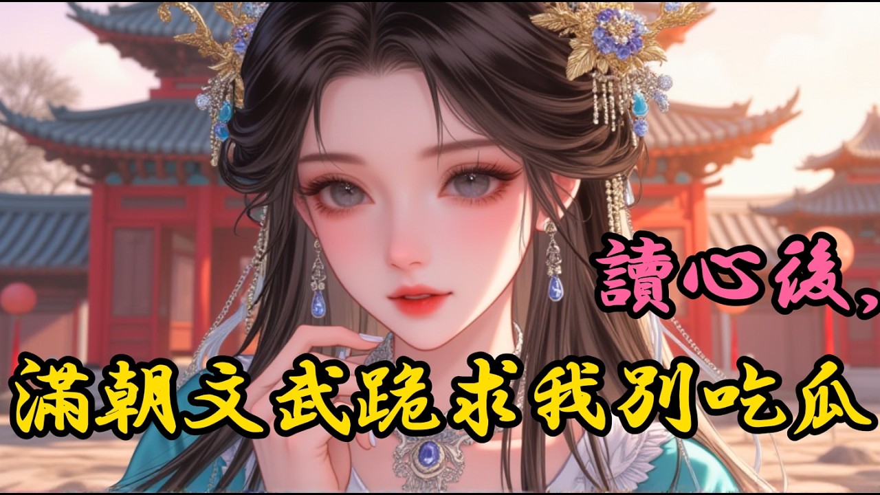 【新】《讀心後，滿朝文武跪求我別吃瓜》古言腦洞 古代言情 異世穿越 系統 魂穿