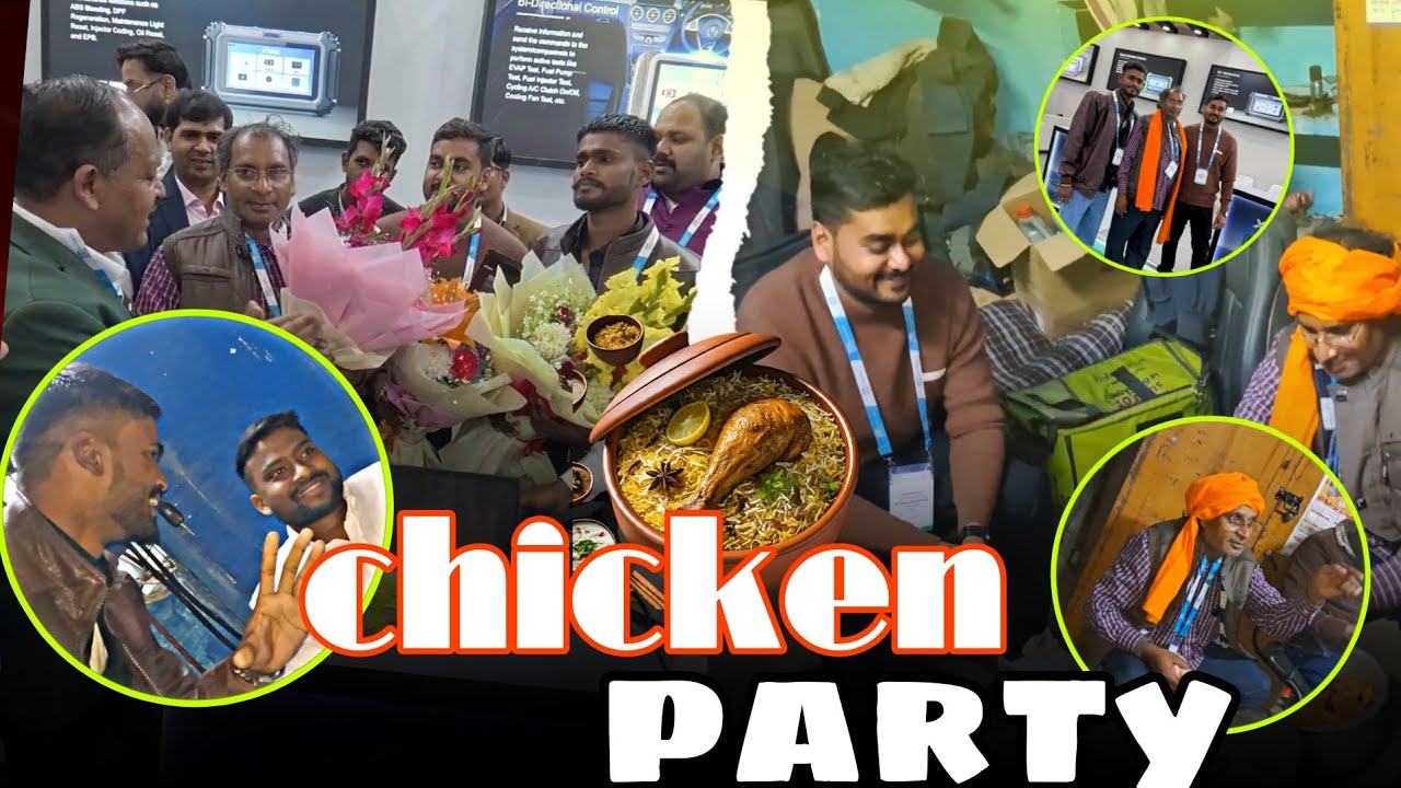 Chicken party 🤩।। चिकन पार्टी 