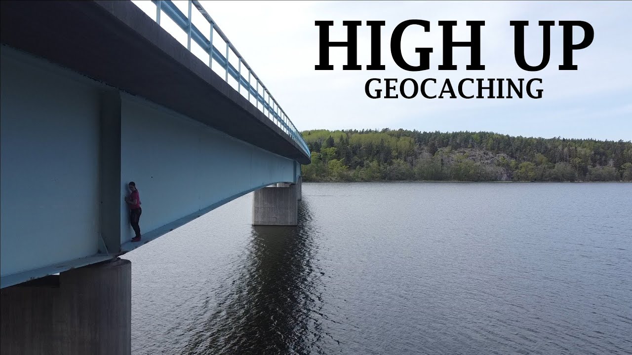 LOST UNDER THE BRIDGE LOOKING FOR A GEOCACHE #geocaching #sweden #geocache