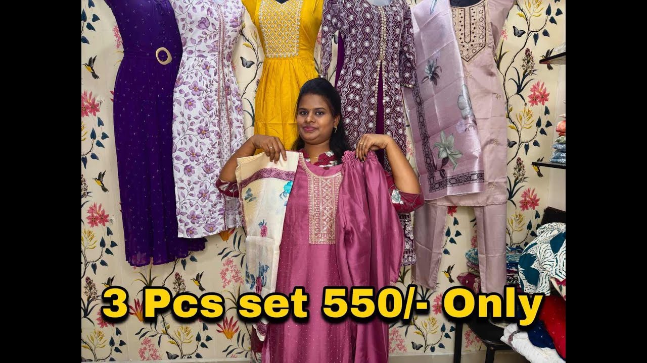 🎊😍3 Pcs set 550/- free shipping 😍🎊6385106008 #livesale
