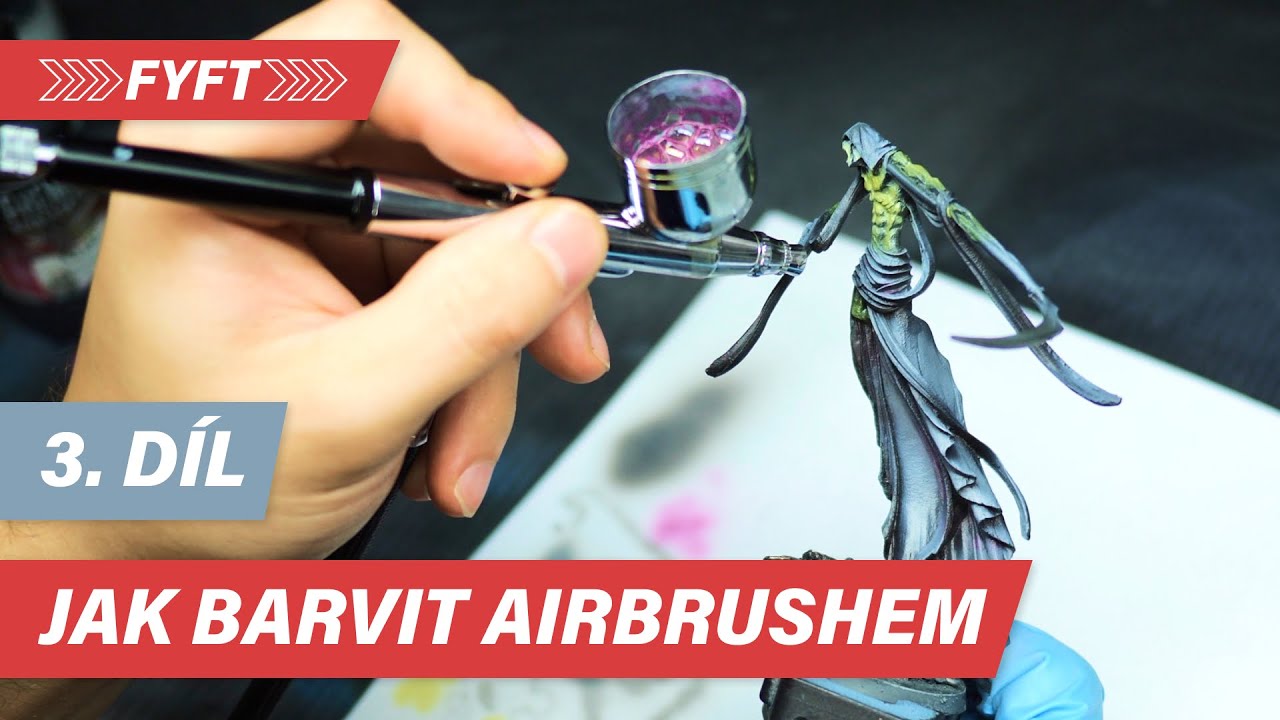 Jak barvit airbrushem ft. @wingsmoothpainting8545 | FYFT.cz