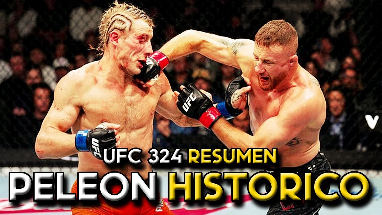 Justin Gaethje y Paddy Pimblett dan una TOTAL GUERRA | Resumen Completo UFC 324