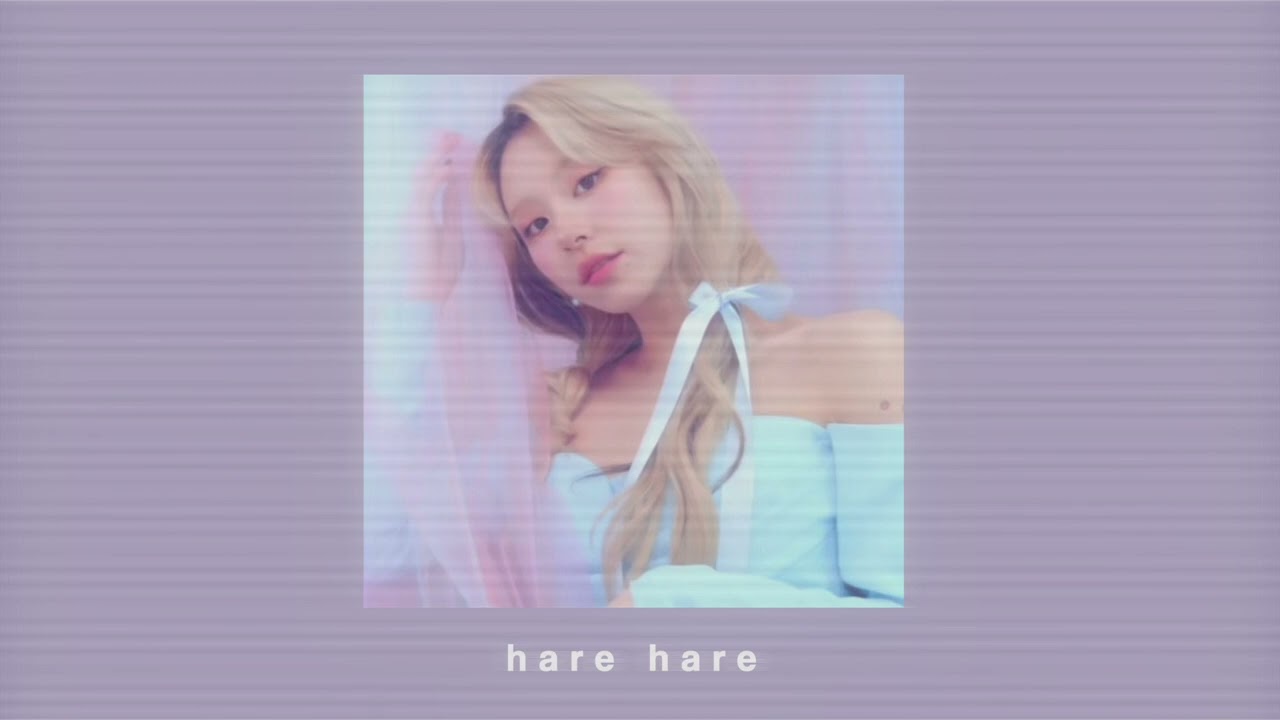 hare hare - twice (sped up)