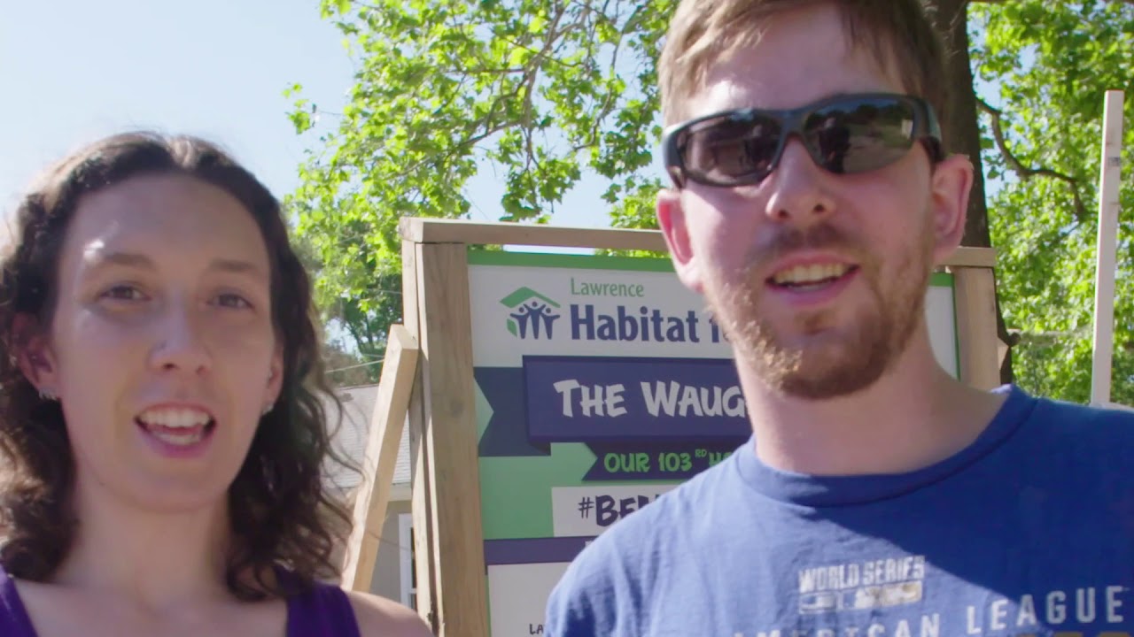 Habitat and #BeMoreLikeClaire with the Waugh Family