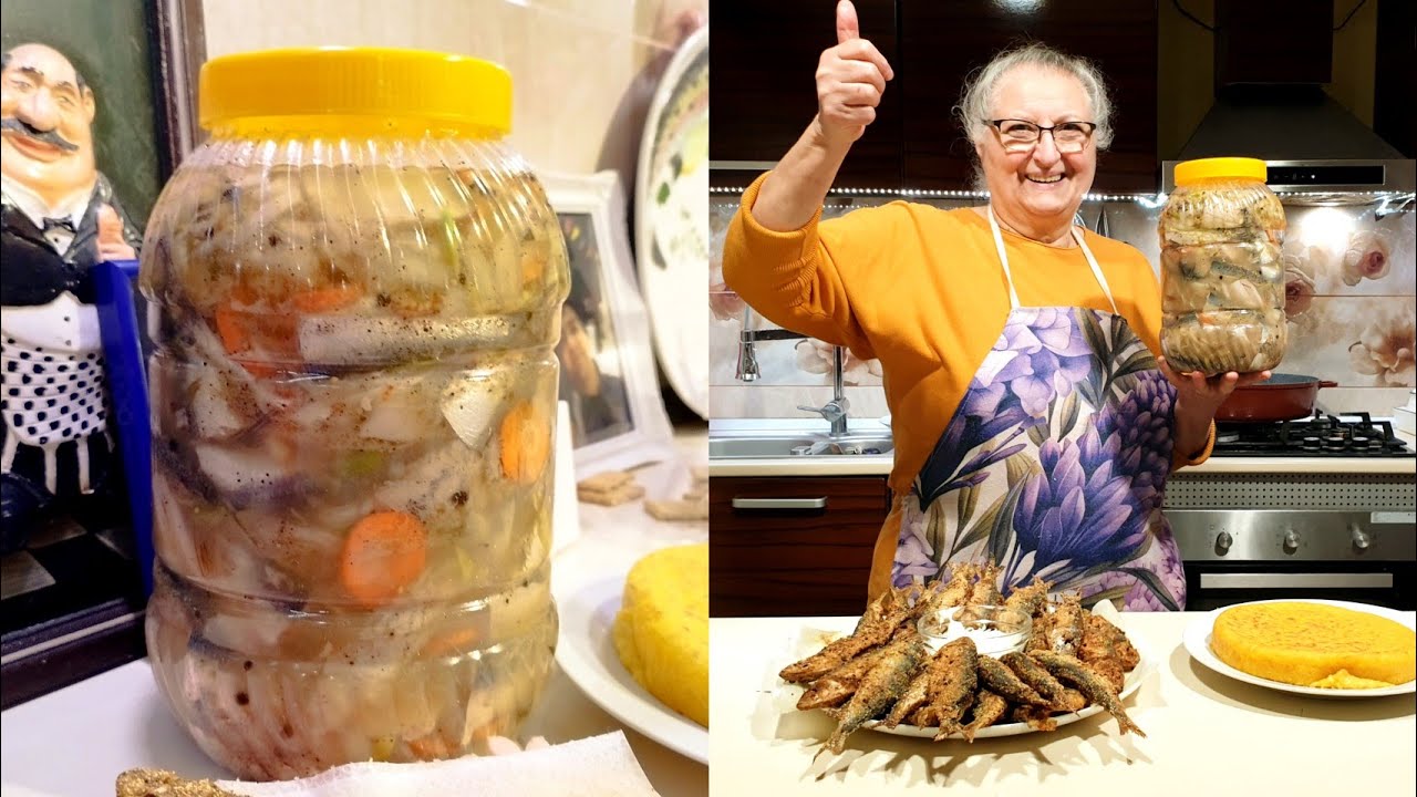 Pește Marinat de la Bunica,o specialitate din tinerețea Bunicii ❤🇷🇴