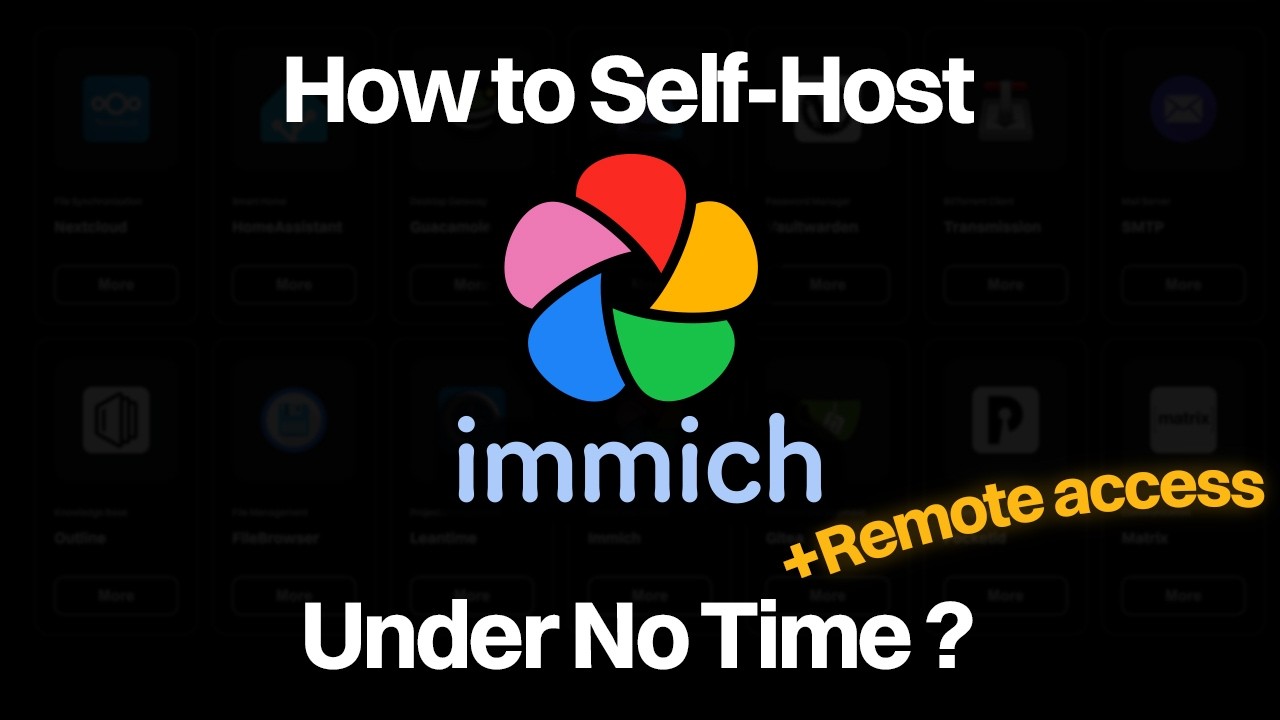 How to Self-Host Immich Private Photo Cloud with Safebox
