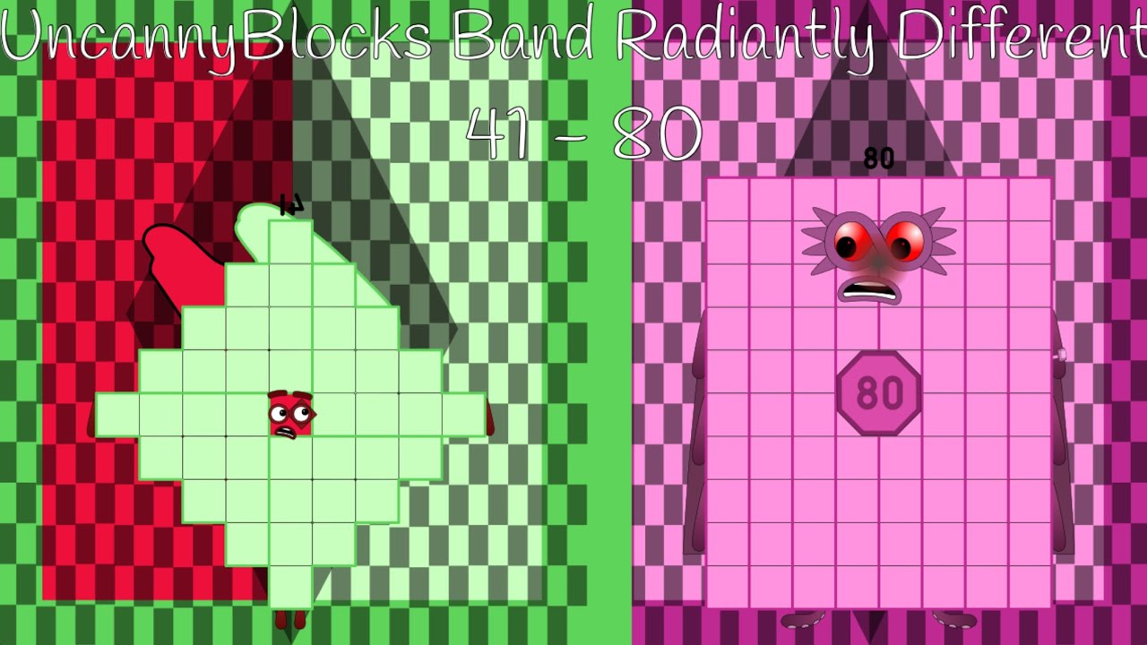 UncannyBlocks Band Radiantly Different 41 - 80
