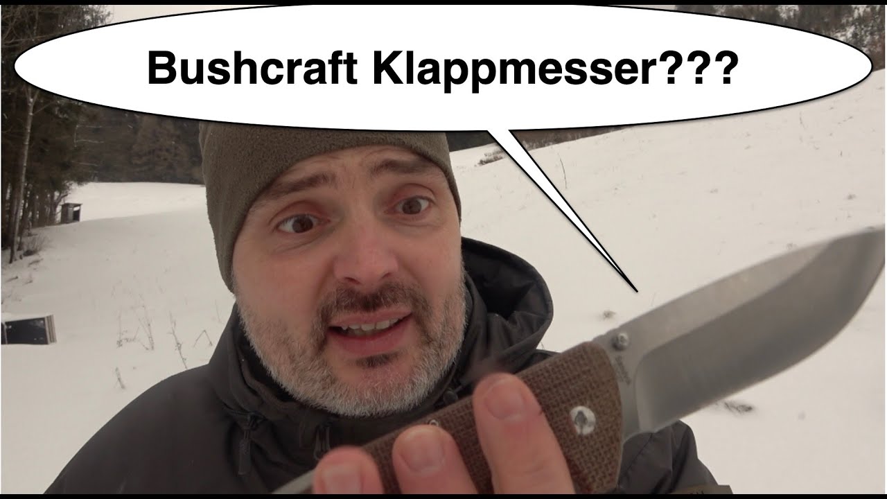 Camillus BUSHCRAFTER  - erster Eindruck des Bushcraft Klappmesser