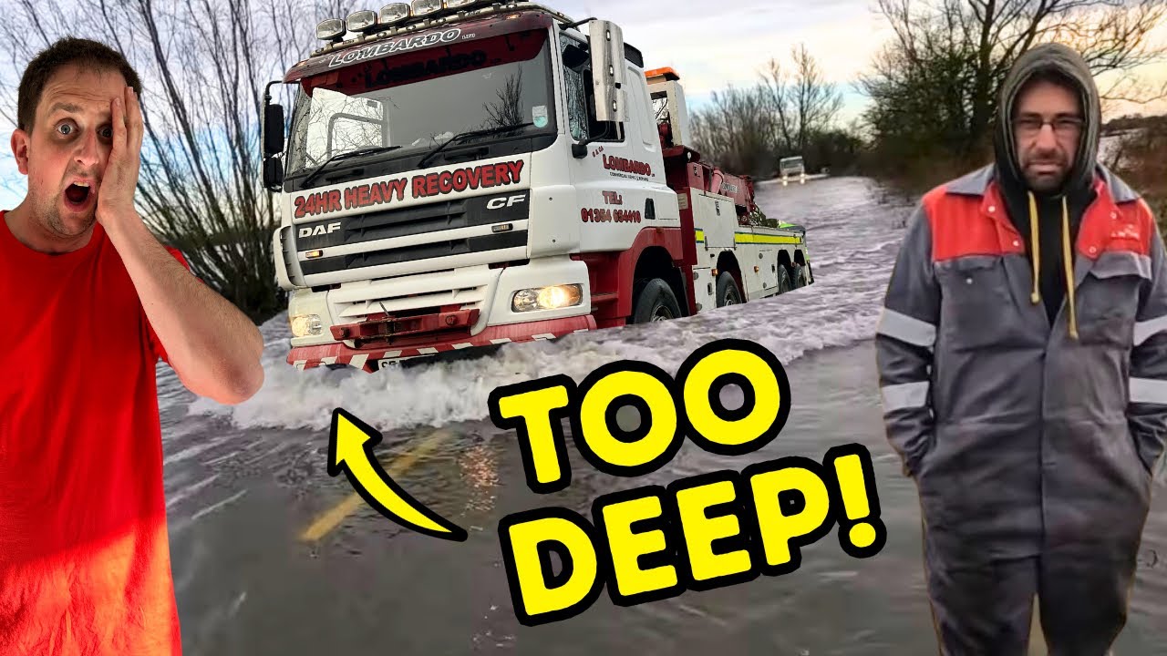 ВОССТАНОВЛЕНИЕ ЗАСТРЯВШЕГО АВТОМОБИЛЯ ПОСЛЕ ГЛУБОКОГО НАВОДНЕНИЯ | #truckertim