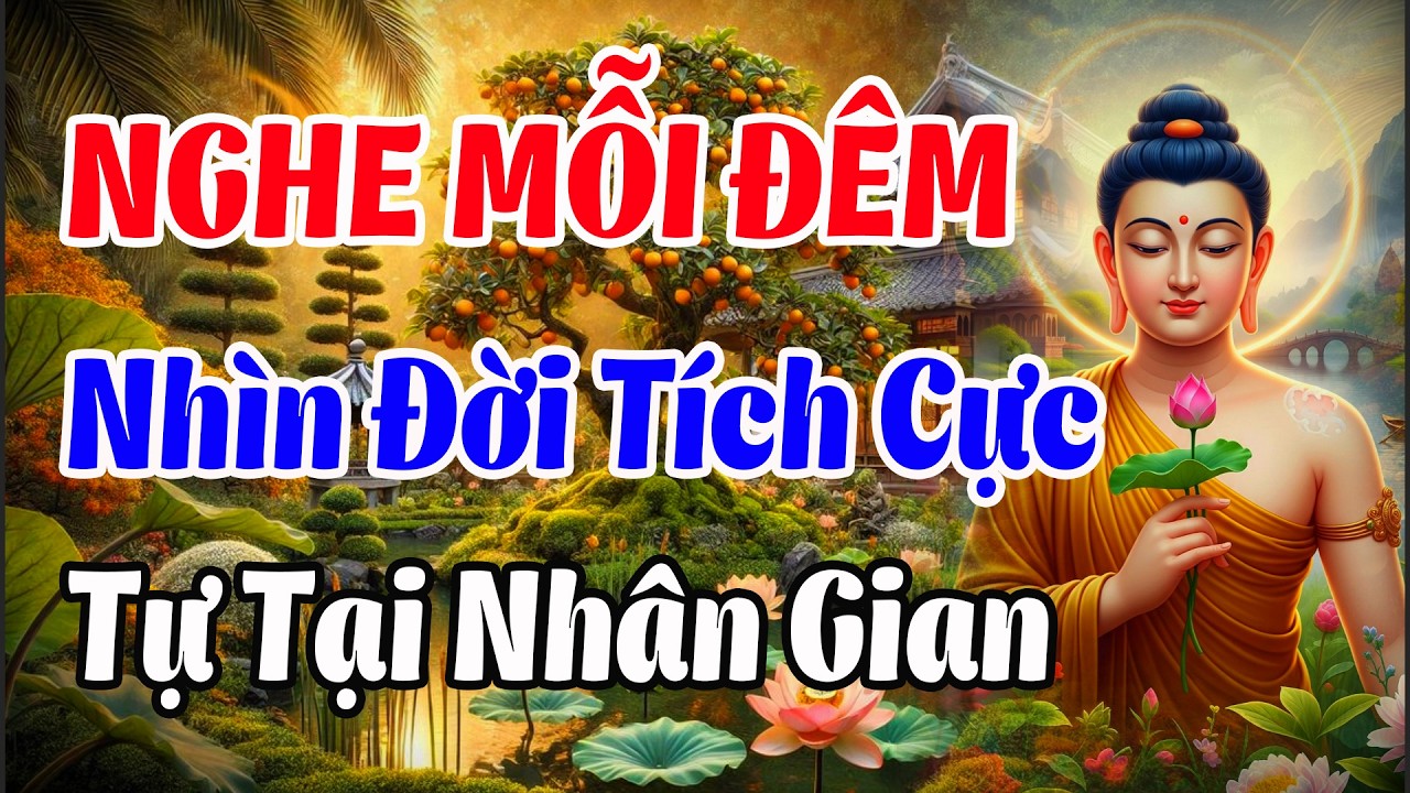 Giảng Pháp | Nghe Mỗi Đêm, Nhìn Đời Tích Cực, Tự Tại Nhân Gian