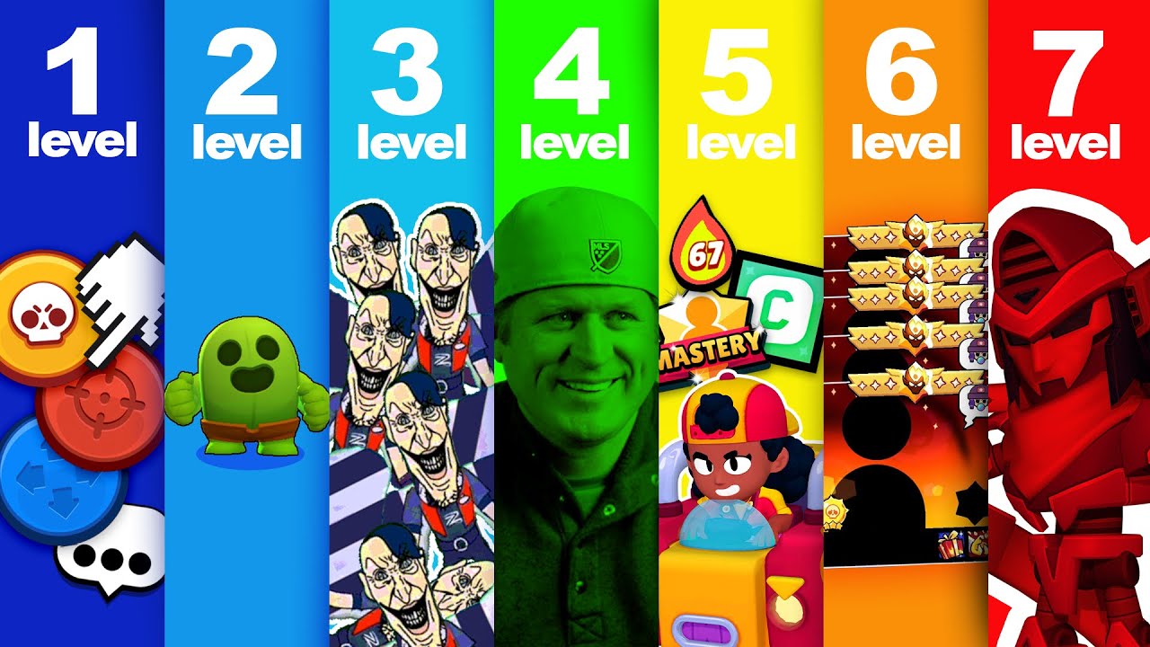 The 7 Levels of Brawl Stars