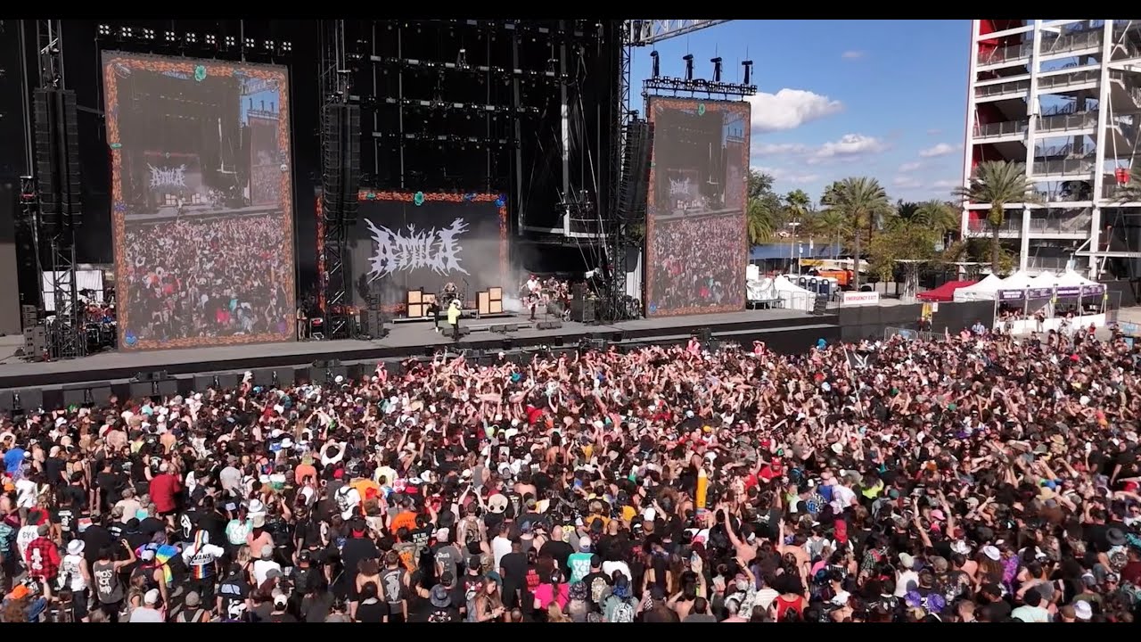 Attila - Live @ Vans Warped Tour Orlando 2025
