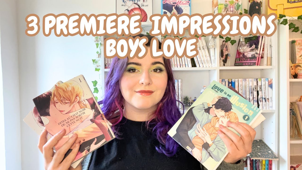 J'ADORE LIRE DES YAOI REGULIEREMENT ! ♥ ( 3 premières impressions mangas #7)