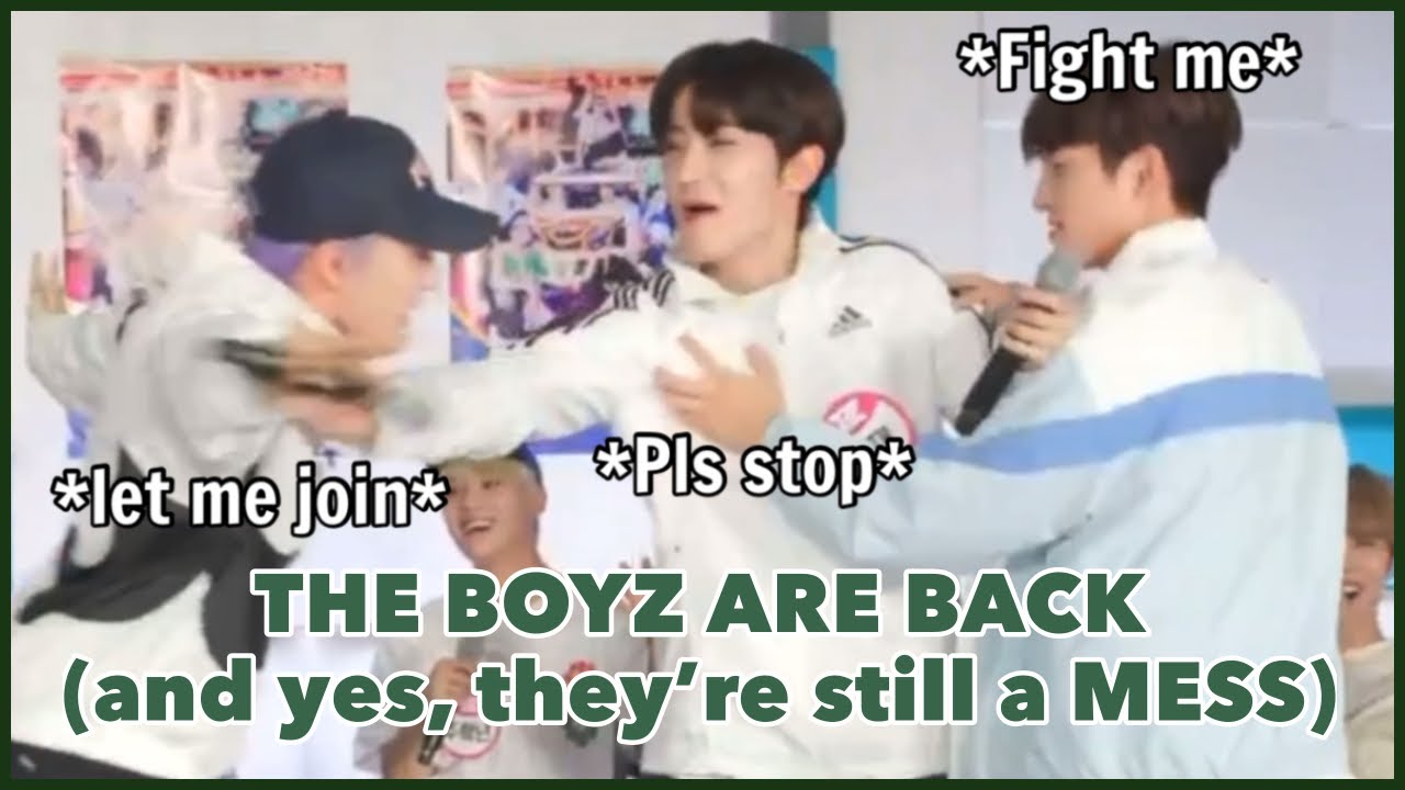 THE BOYZ being a MESS during THRILL RIDE Era