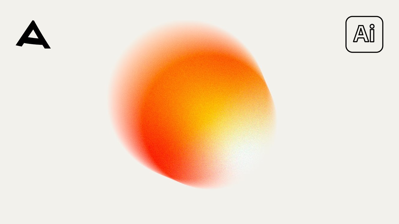 Easy Abstract Gradient Effect in Illustrator | Adobe Illustrator Tuts