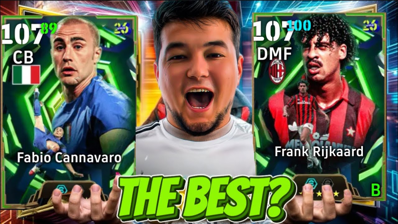 🔥 18,500 COINS PACK OPENING! 🖤 Cannavaro & Rijkaard Epic Pulls in eFootball 2026! 😱⚽