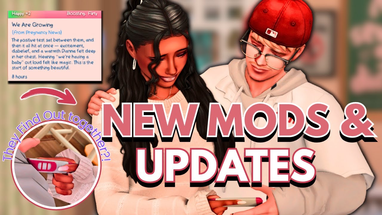 Новые моды и крупные обновления для Sims 4, которые вам нужны прямо сейчас! 🍼