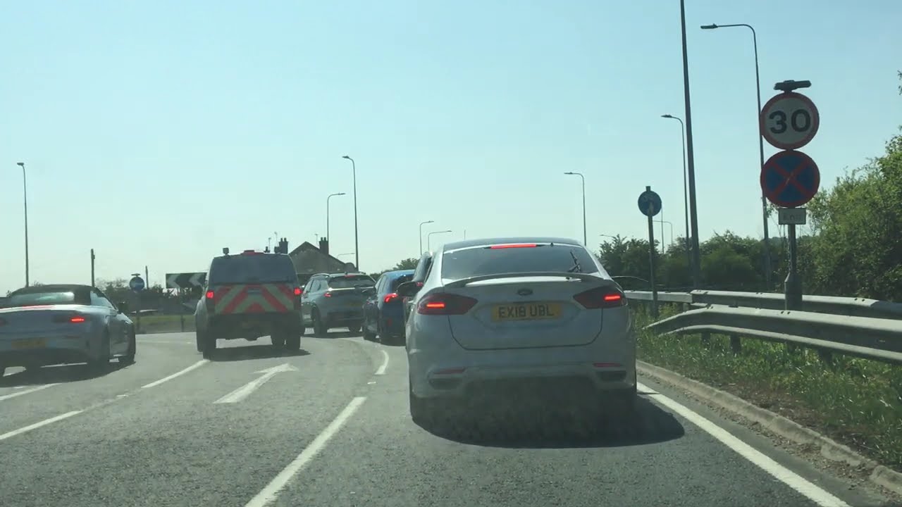 Scenic Drive: Canvey Island to Laindon in Real Time | Essex, UK