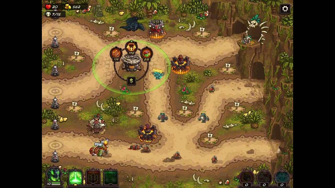 Kingdom Rush Vengeance – The Original World (Impossible) – Beresad – No DLC/Item – 3 Stars