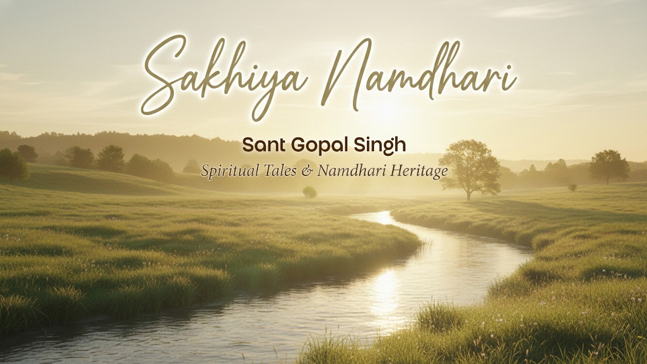 Sakhiya | Sant Gopal Singh | Sri Satguru Jagjit Singh Ji | Namdhari