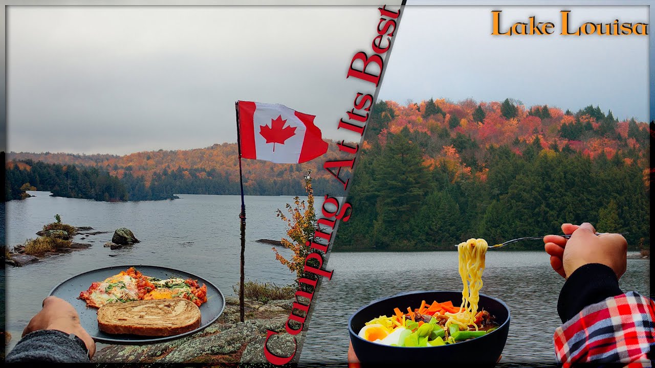 Algonquin Park fall canoe camping | Lake Louisa | Part two | What backcountry camping means to us