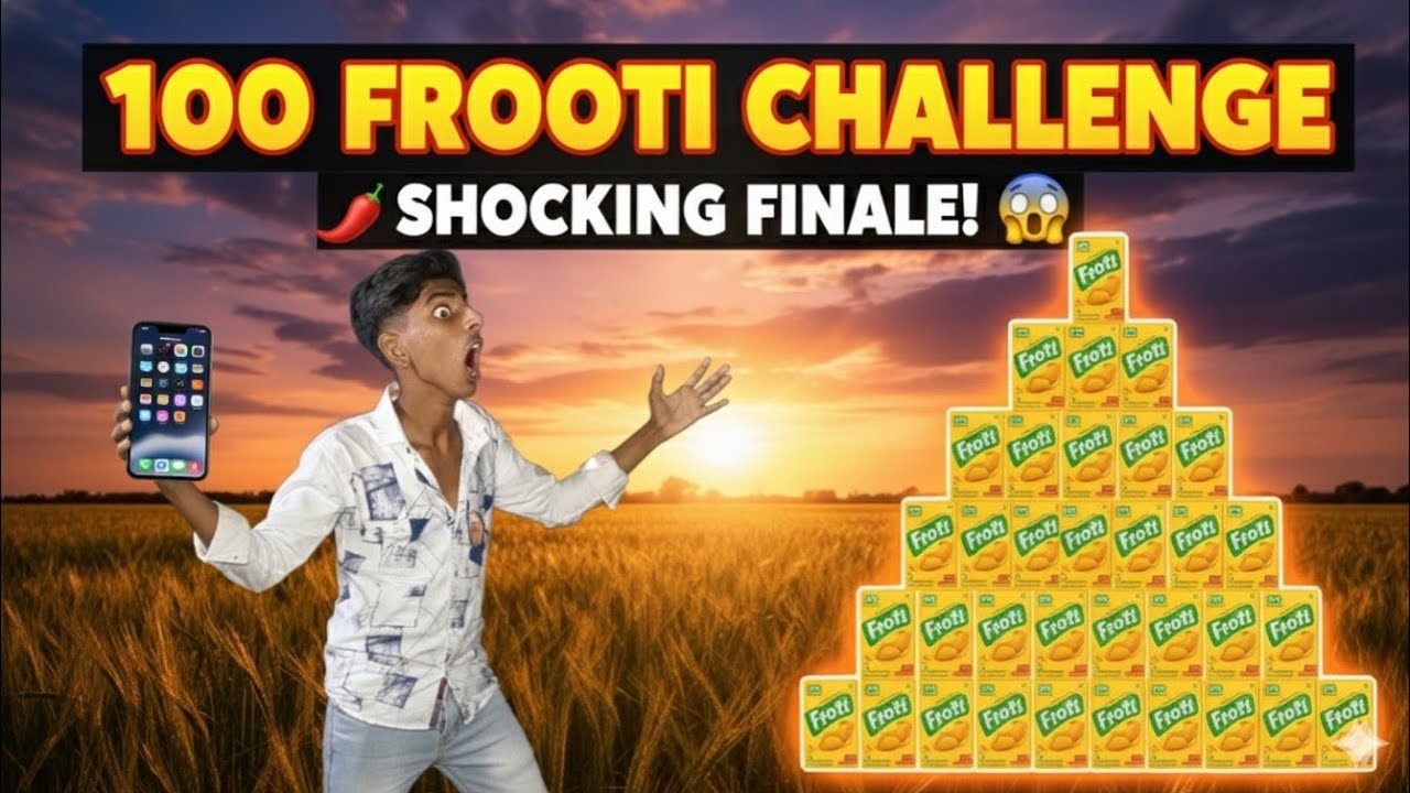 100 MAAZA DRINK CHALLENGE IFROOTI CHALLENGEI MANGO JUICE CHALLENGEL FOOD EATING COMPETITION 