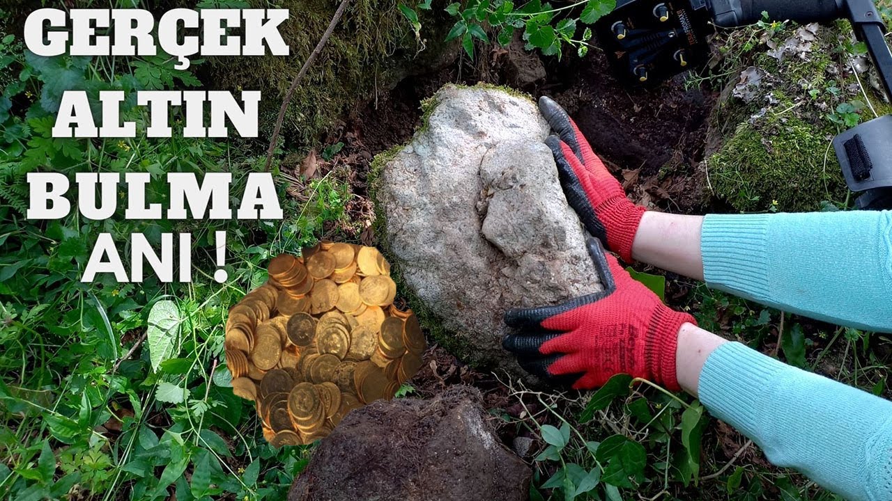 МЫ ИЩЕМ золото С ДЕТЕКТОРОМ МЫ НАХОДИМ ЗОЛОТО ПОД КАМНЕМ