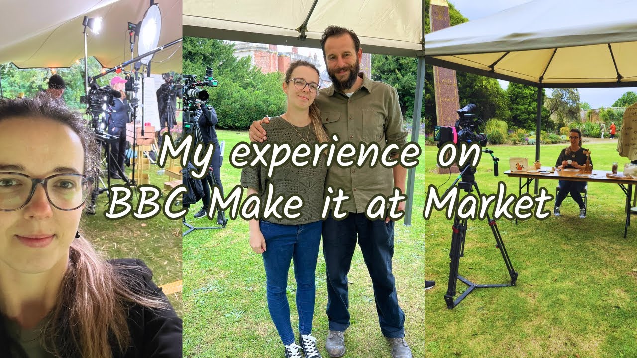 My experience on BBC Make it at Market 🍄 Stitching Spirit update and how my business is Evolving