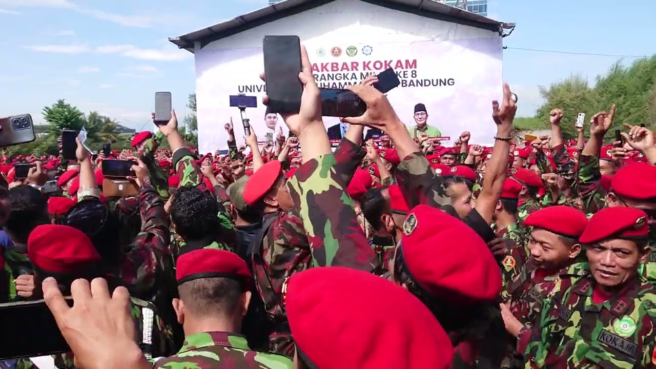 Mars KOKAM | Apel Akbar Kokam se Pulau Jawa di Bandung