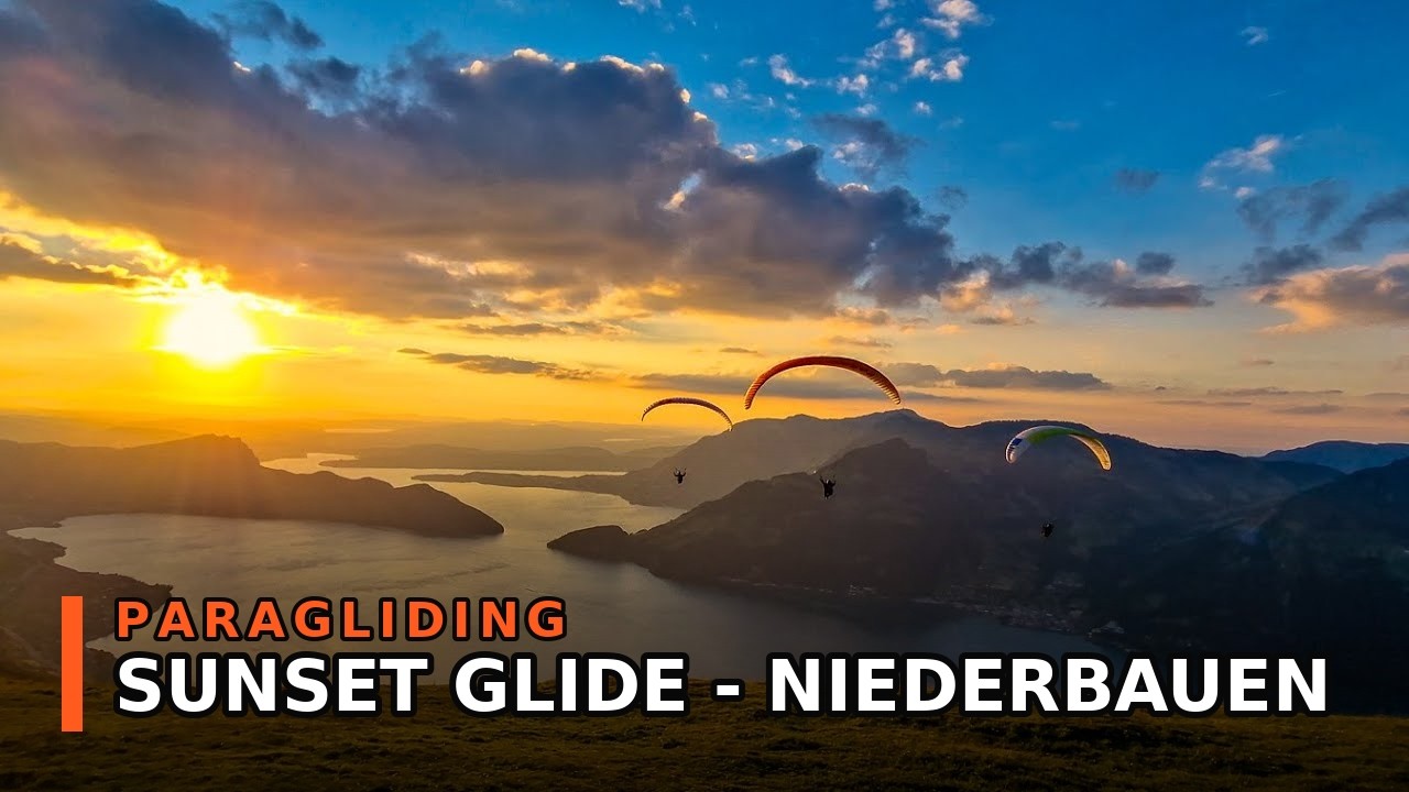 Sunset paradise Niederbauen - Paragliding